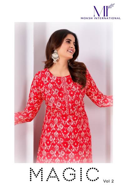 MAGIC VOL-2 BY MOKSH ROYAL SILK SALWAR KAMEEZ WHOLESALER IN INDIA